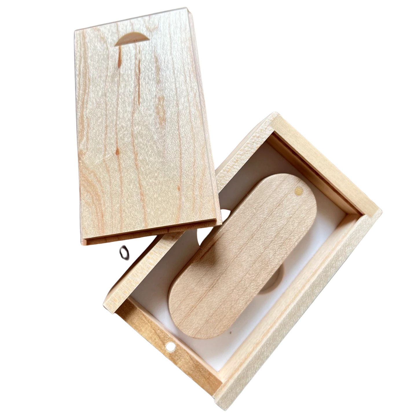 Coffret clé USB en bambou