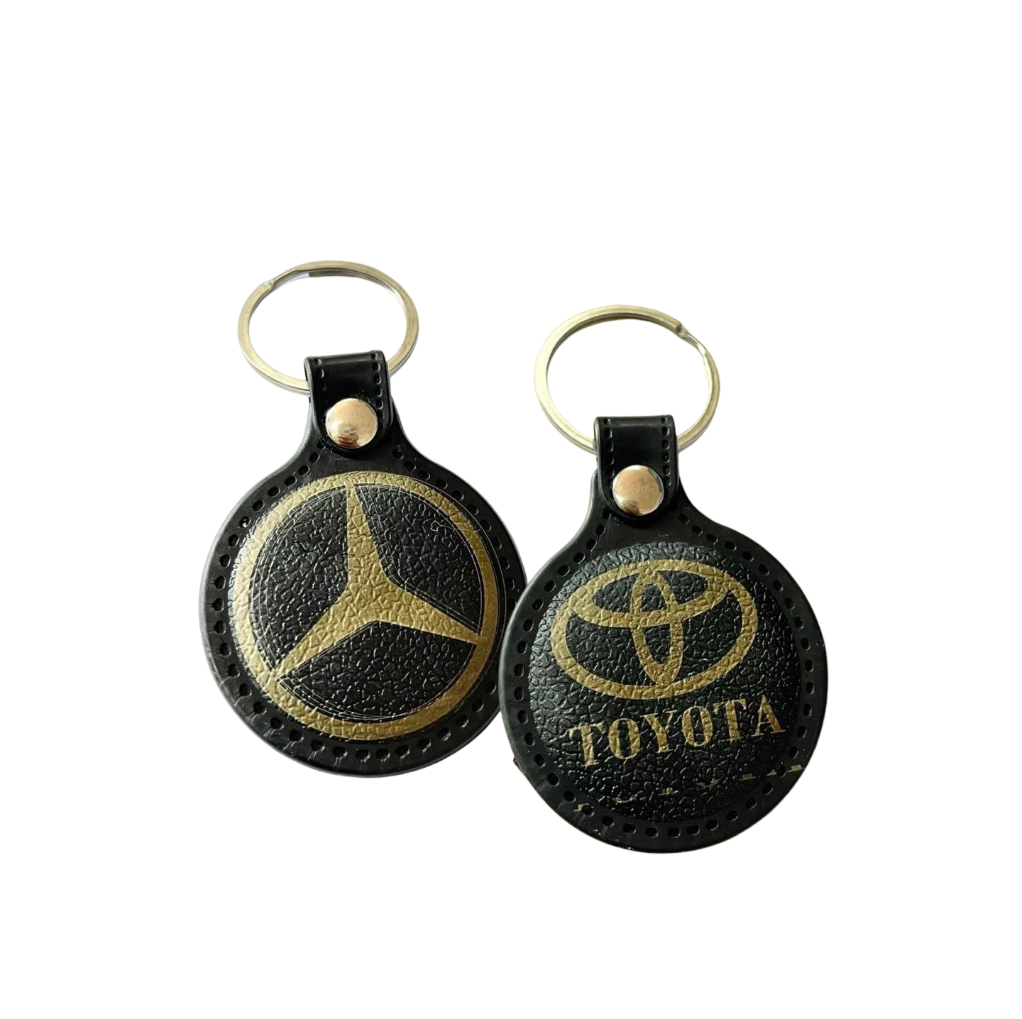 Porte clés en simili cuir