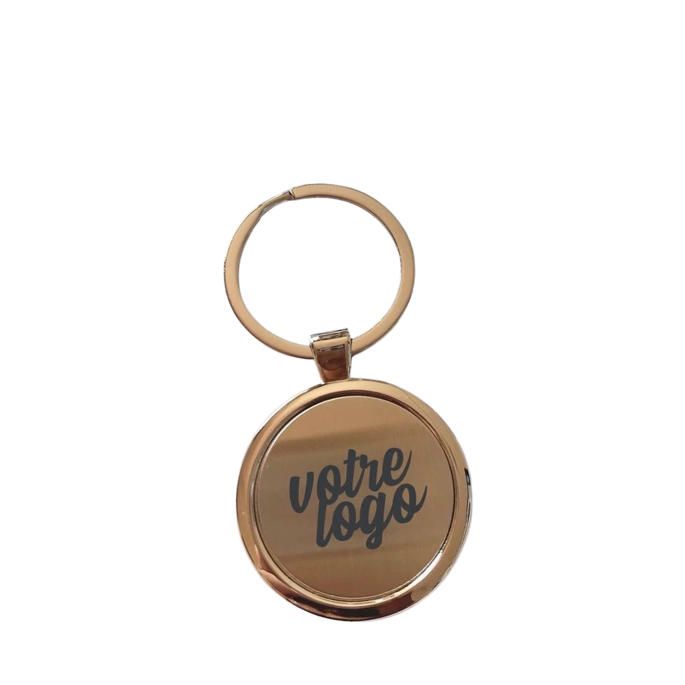 Porte clés en acier allure