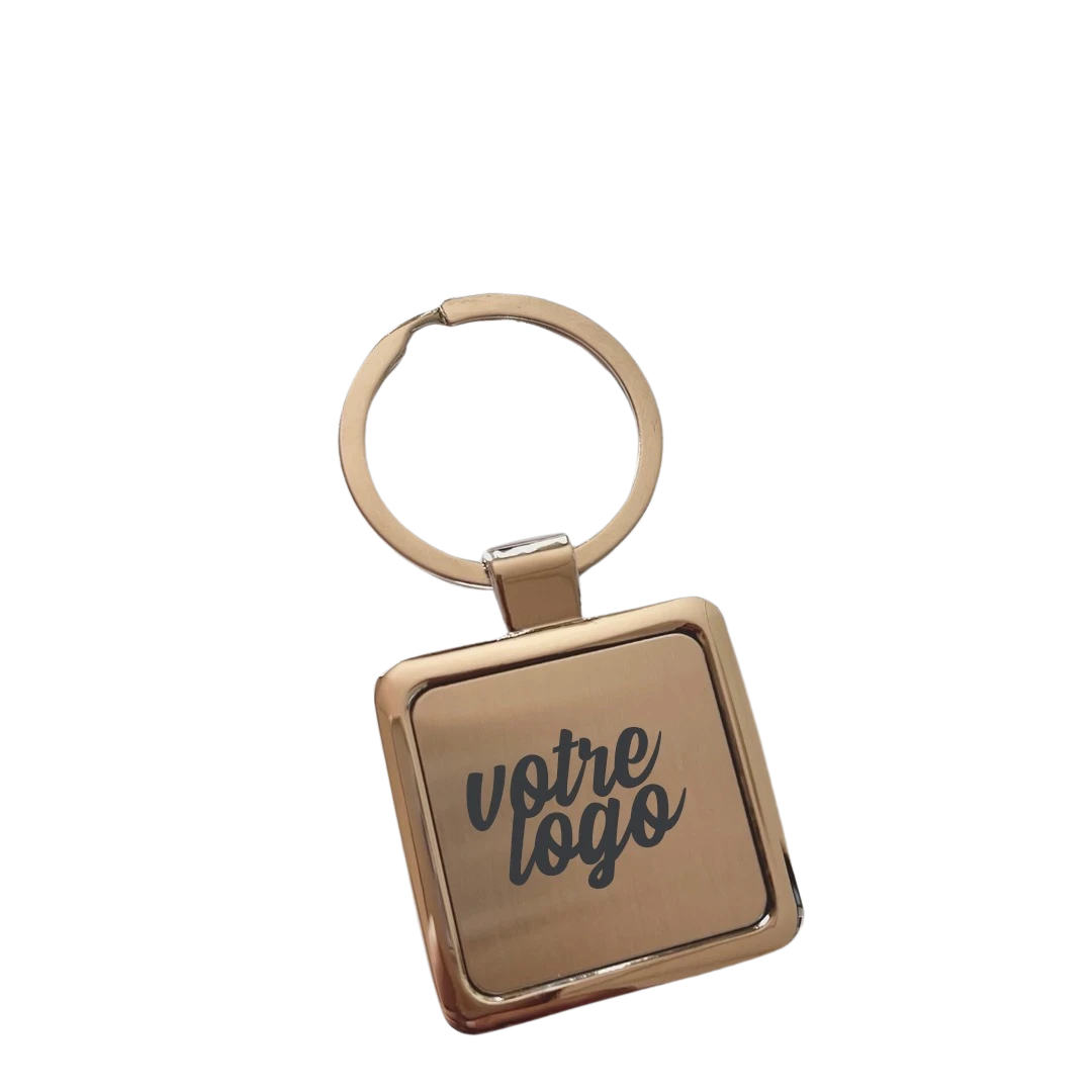 Porte clés en acier allure