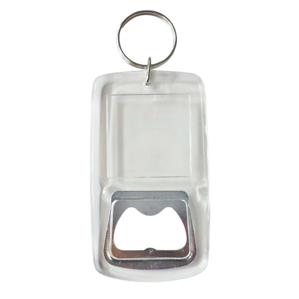 Porte clés décapsuleur en acier