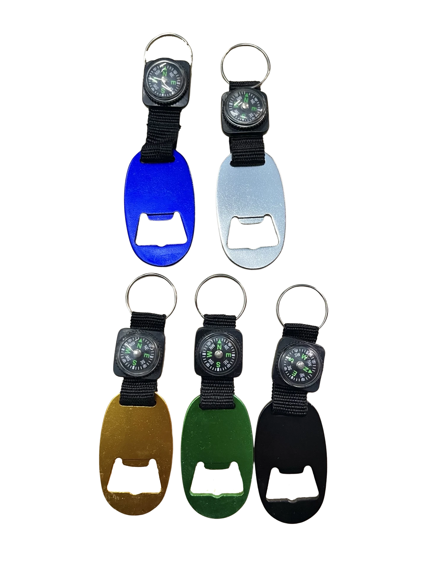 Porte clés décapsuleur avec boussole