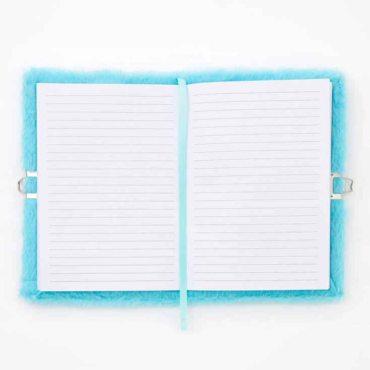 Carnet de notes fausse fourrure