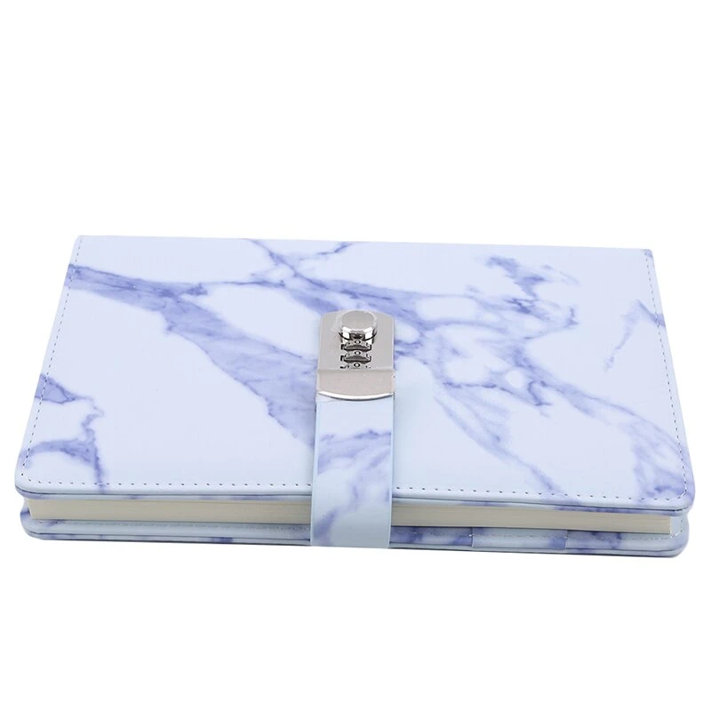Journal marbre avec serrure