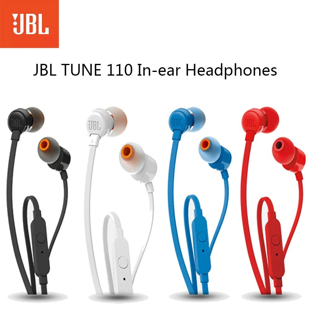 Écouteurs intra-auriculaires JBL TUNE 110 avec -15% à la caisse
