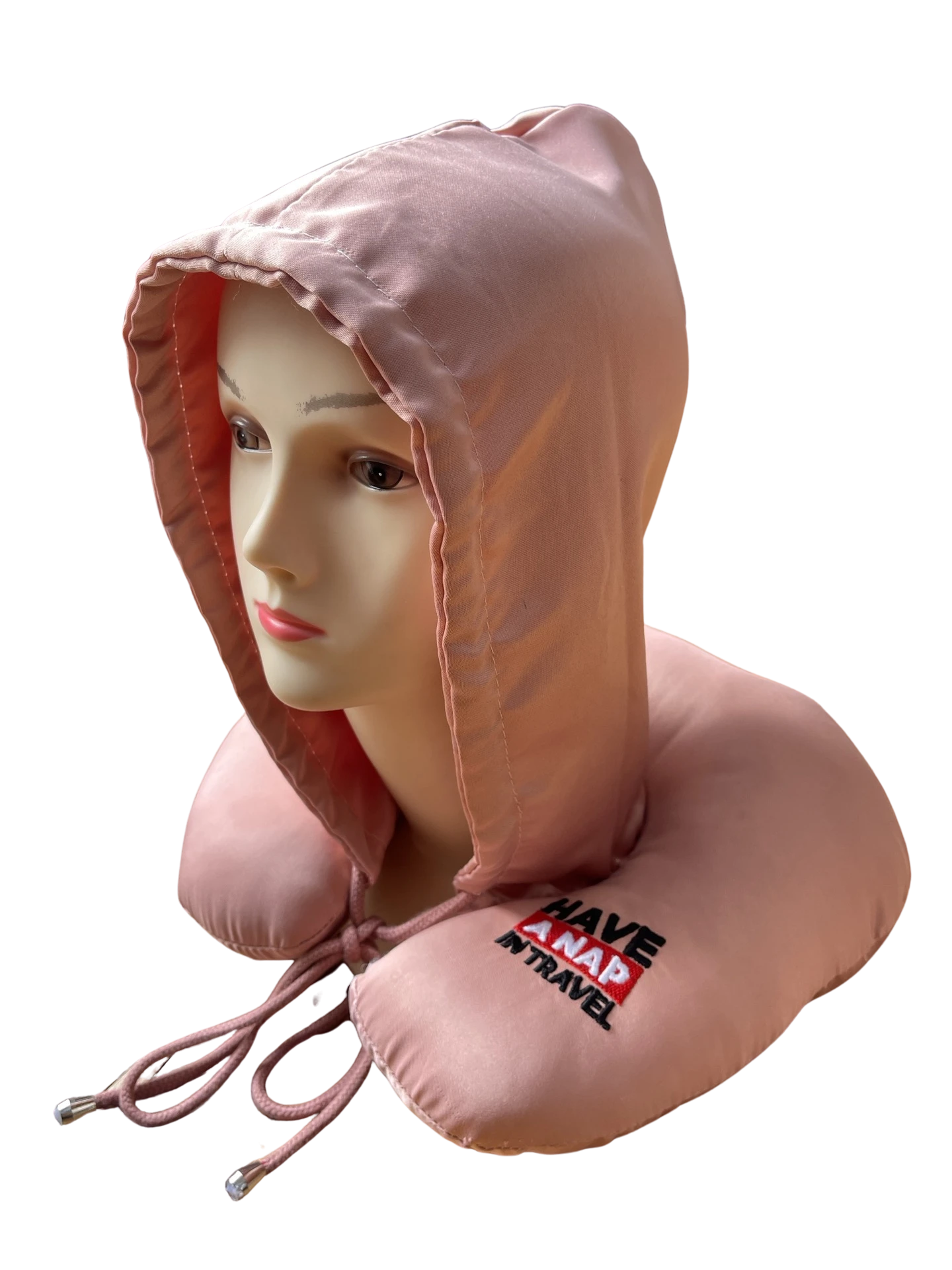 Oreiller de voyage à capuche