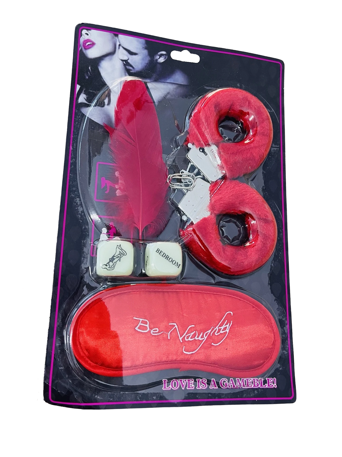 KIT DE BONDAGE douceur 4 pieces