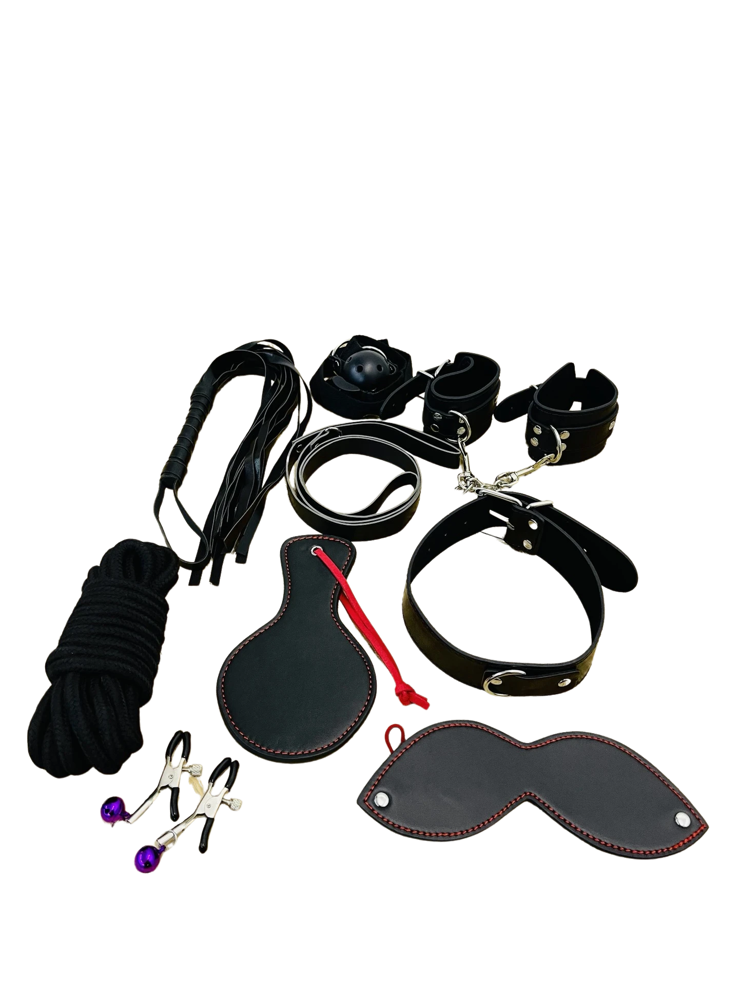 KIT DE BONDAGE INTERMÉDIAIRE 10 PIÈCES