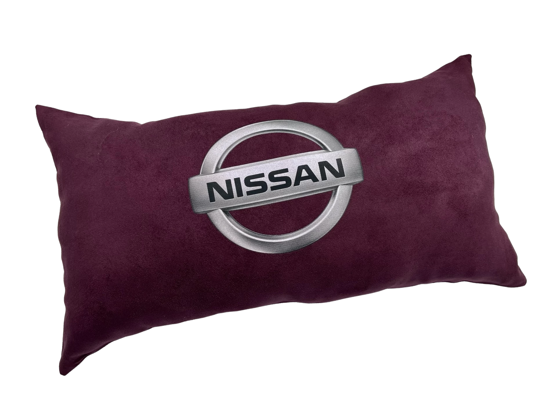 Coussin en faux- daim