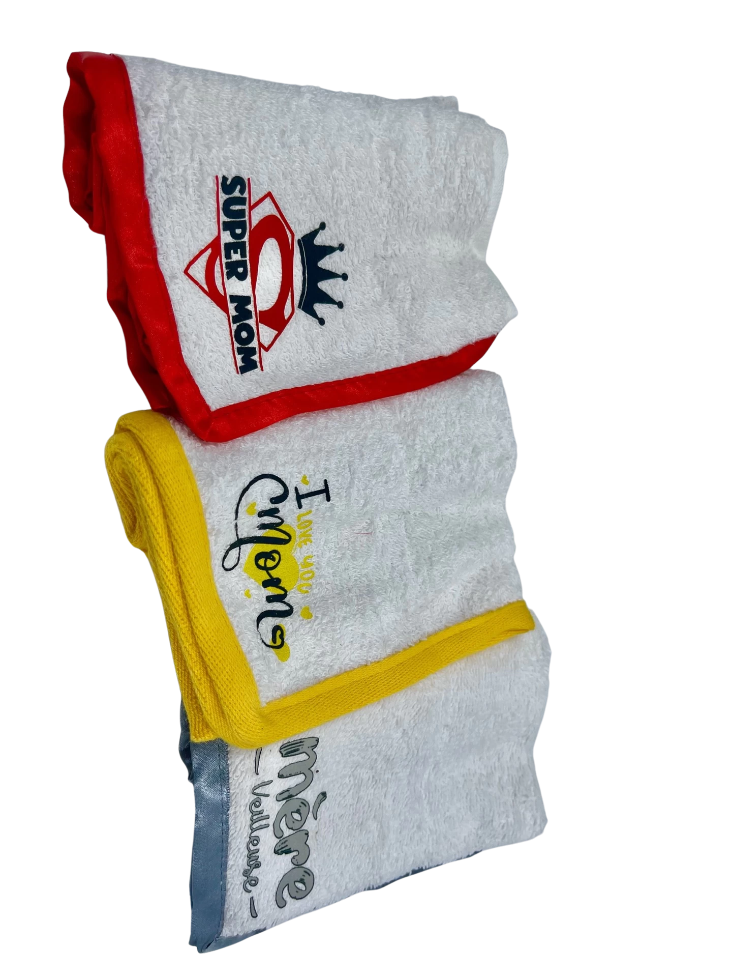 Lot de 3 mini serviette