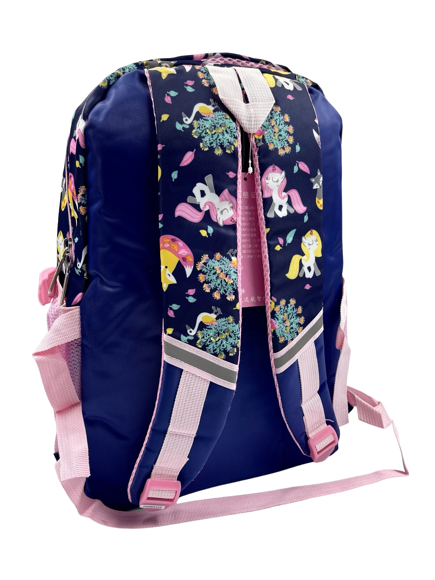 Sac à dos d’école. Bleue marine. -20%