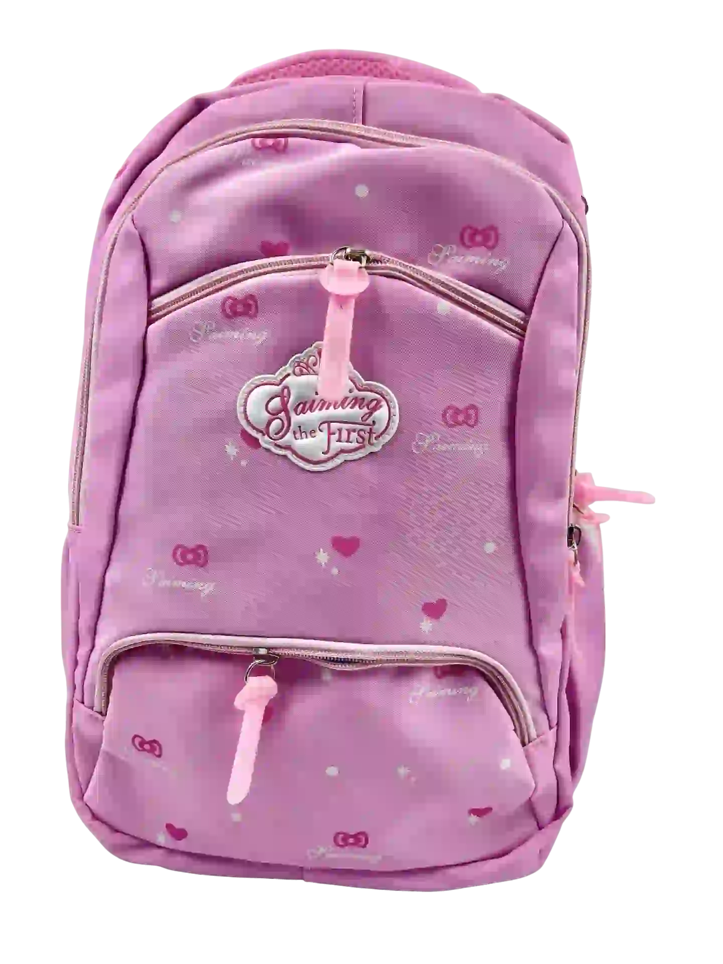 Lot de Sac à dos+ Lunch Box+ trousse. Rose bonbon. -20% à la caisse