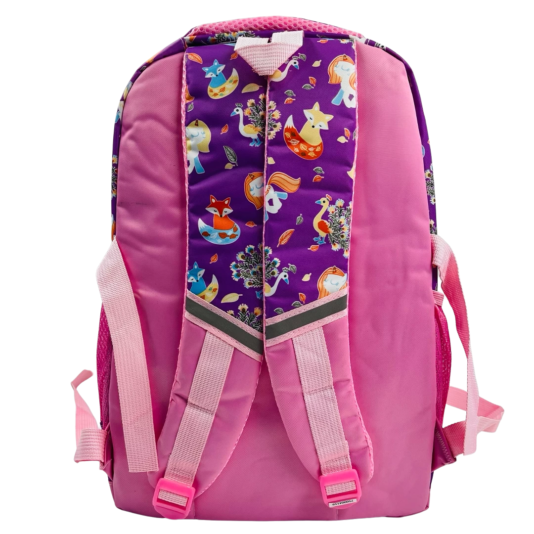 Sac à dos d’école. Violet. -20%