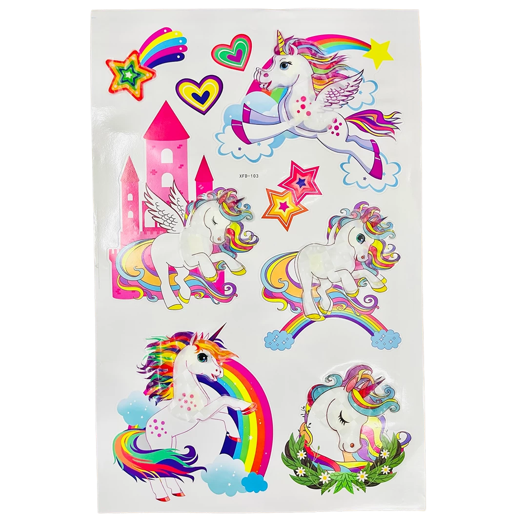 Autocollant murale enfant 3D