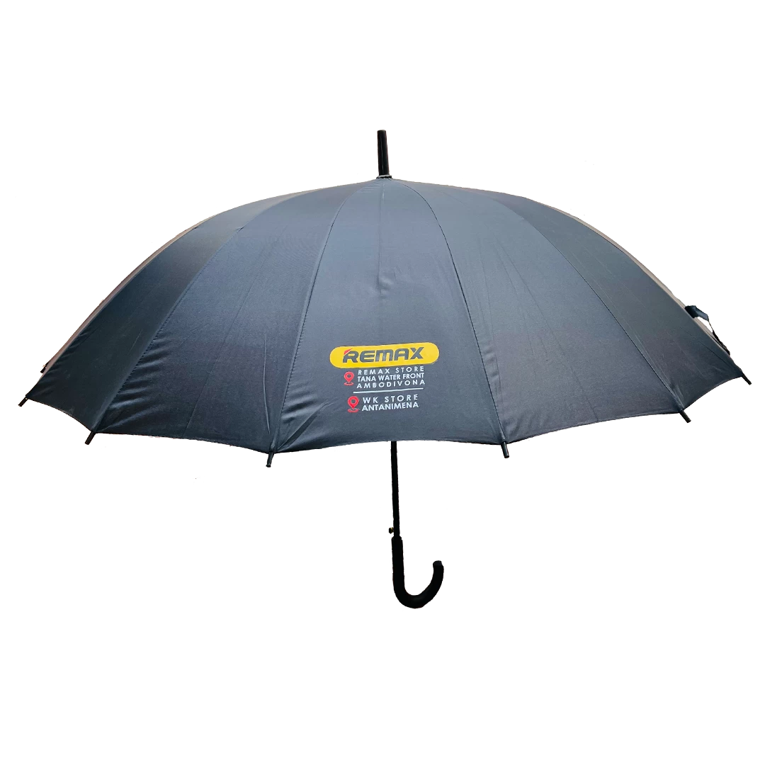 Parapluie publicitaire cloche personnalisable avec manche