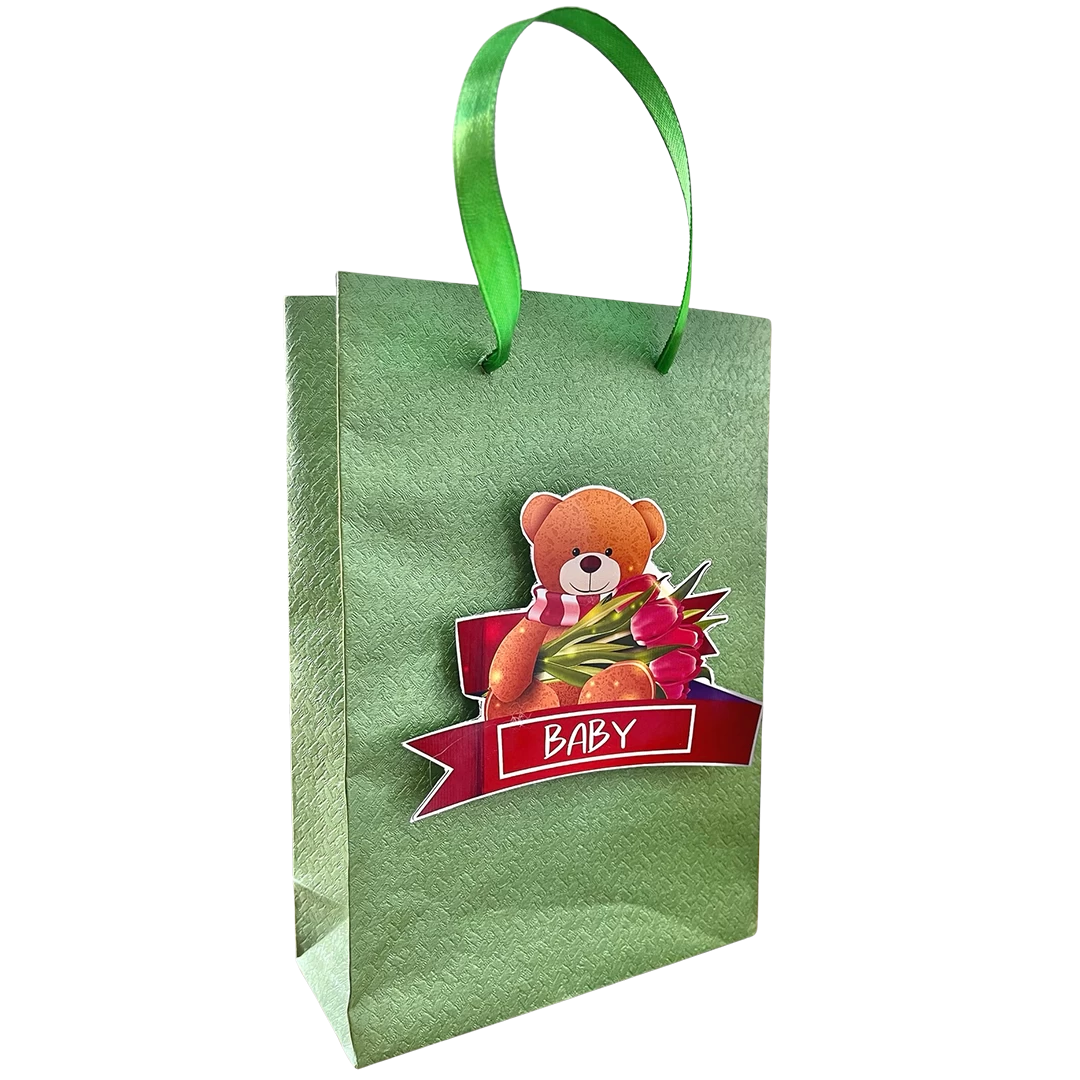 Panier cadeau 3D naissance