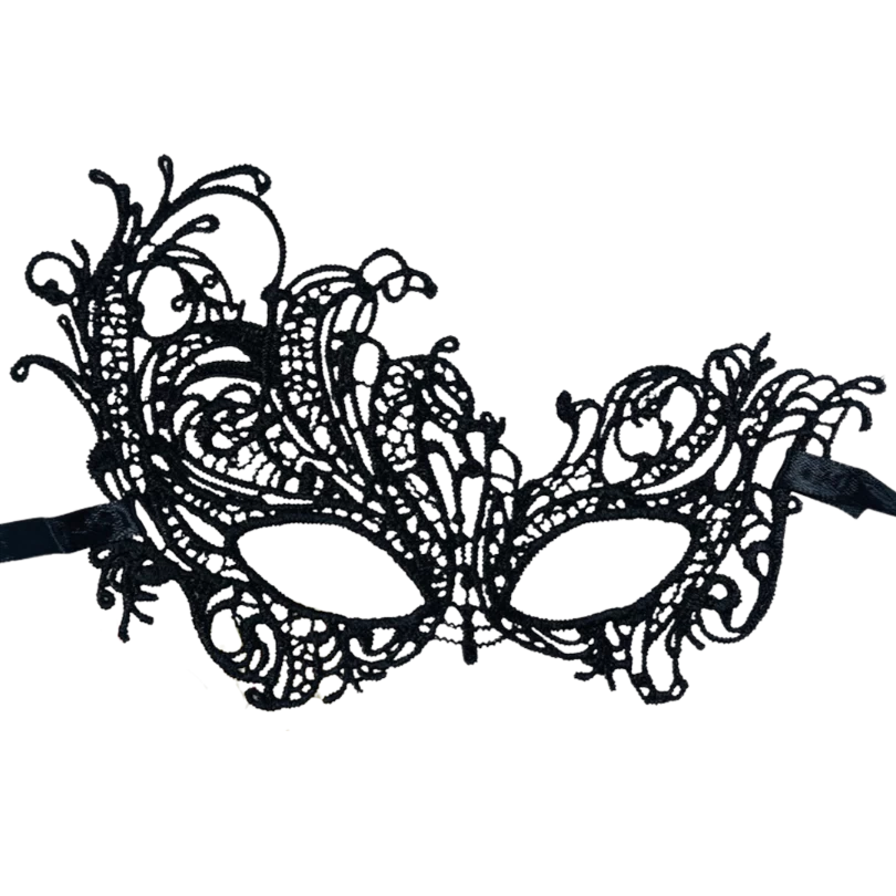 Masque de mascarade dentelle femme