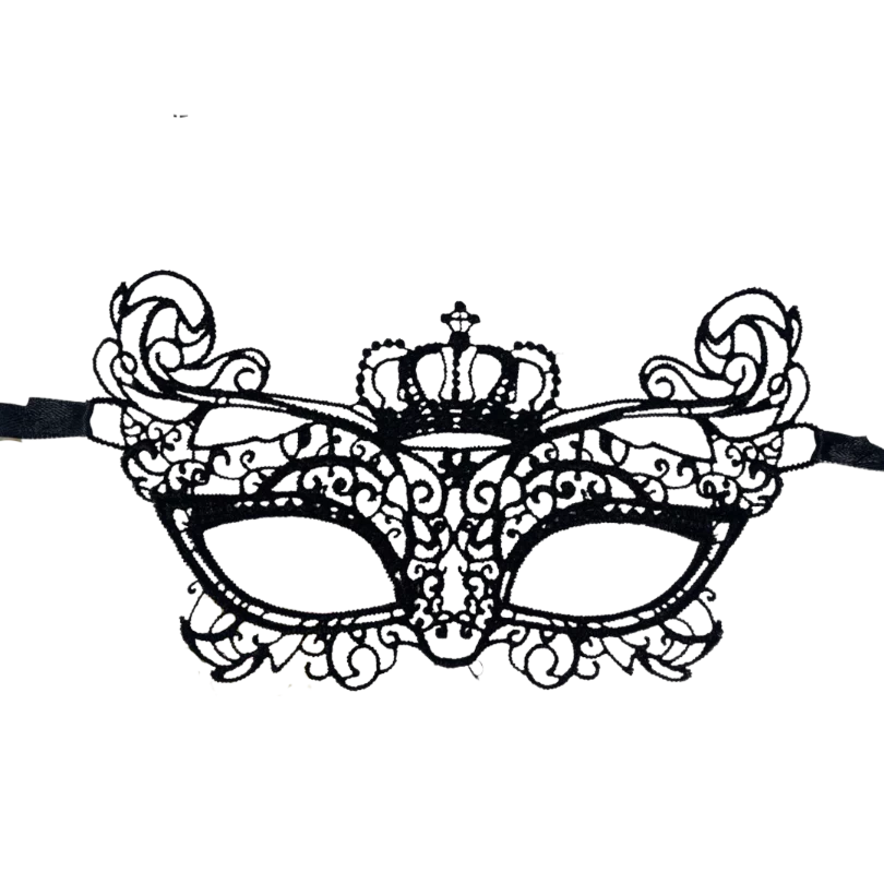 Masque de mascarade dentelle femme