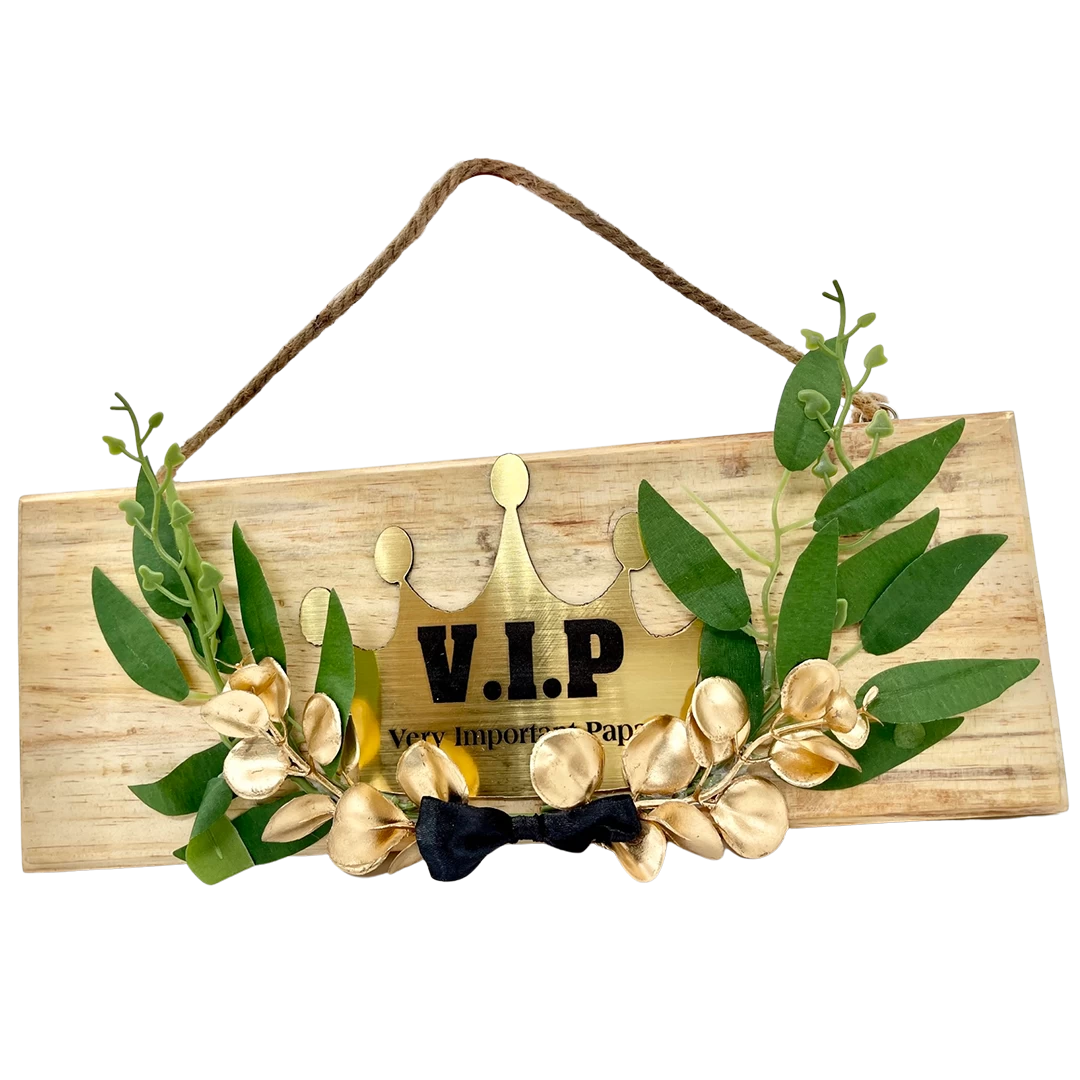 Décoration murale en bois « Papa ».