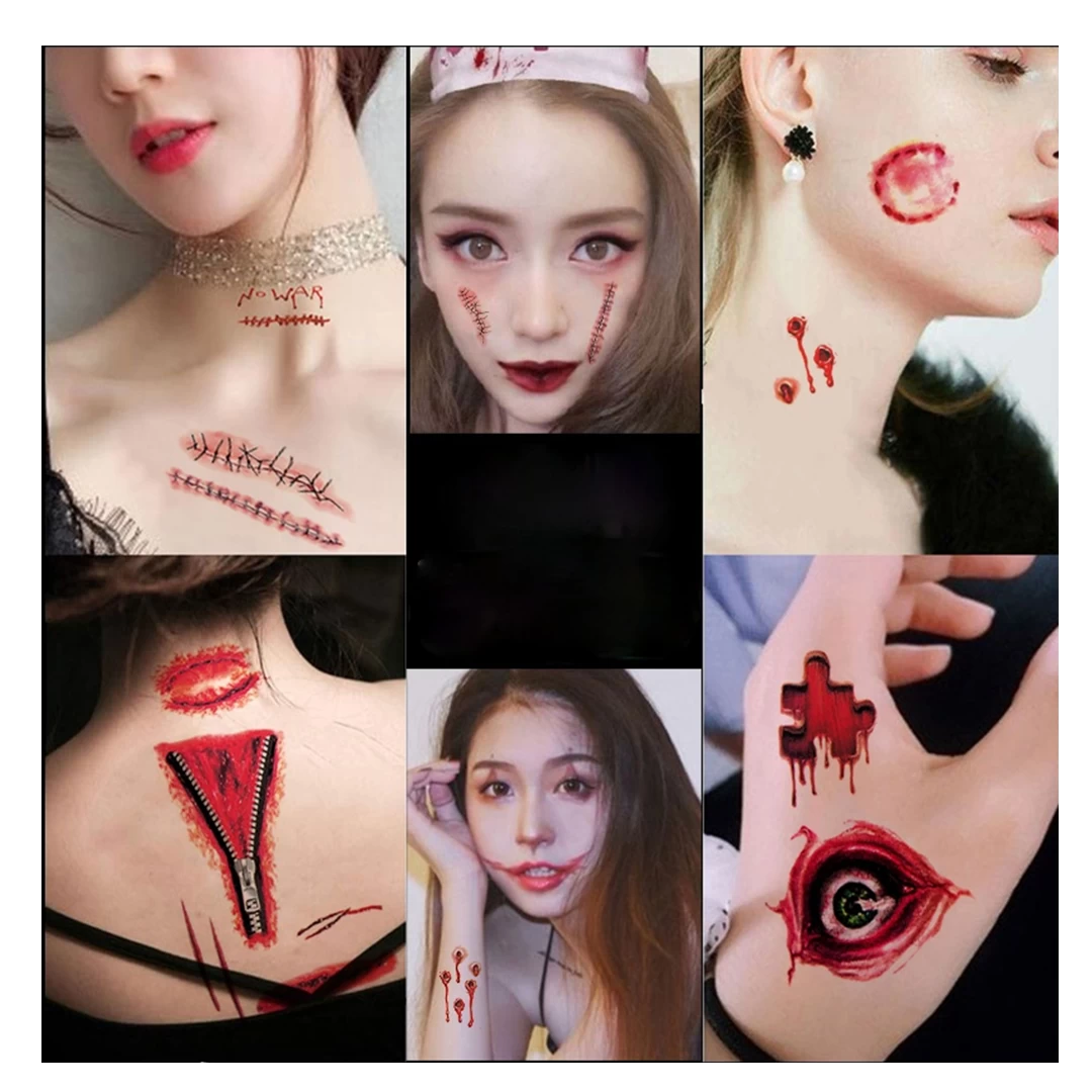 PAQUET DE TATOUAGE HALLOWEEN