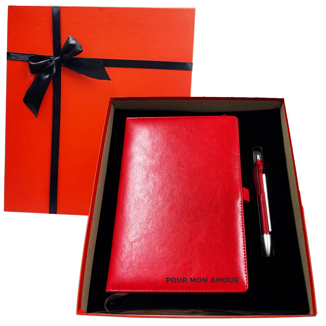 Coffret notebook+stylo