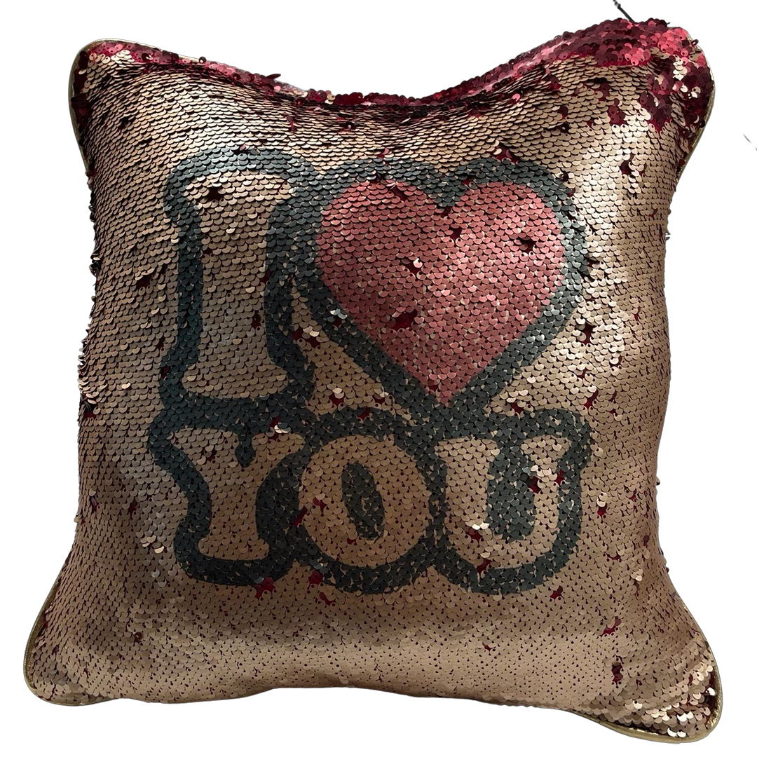 Coussin magique à sequin